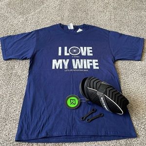 Rockbros bag and biker tee bundle